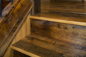 Reclaimed Pine Stair Treads & Risers