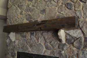 Reclaimed Timber Mantel