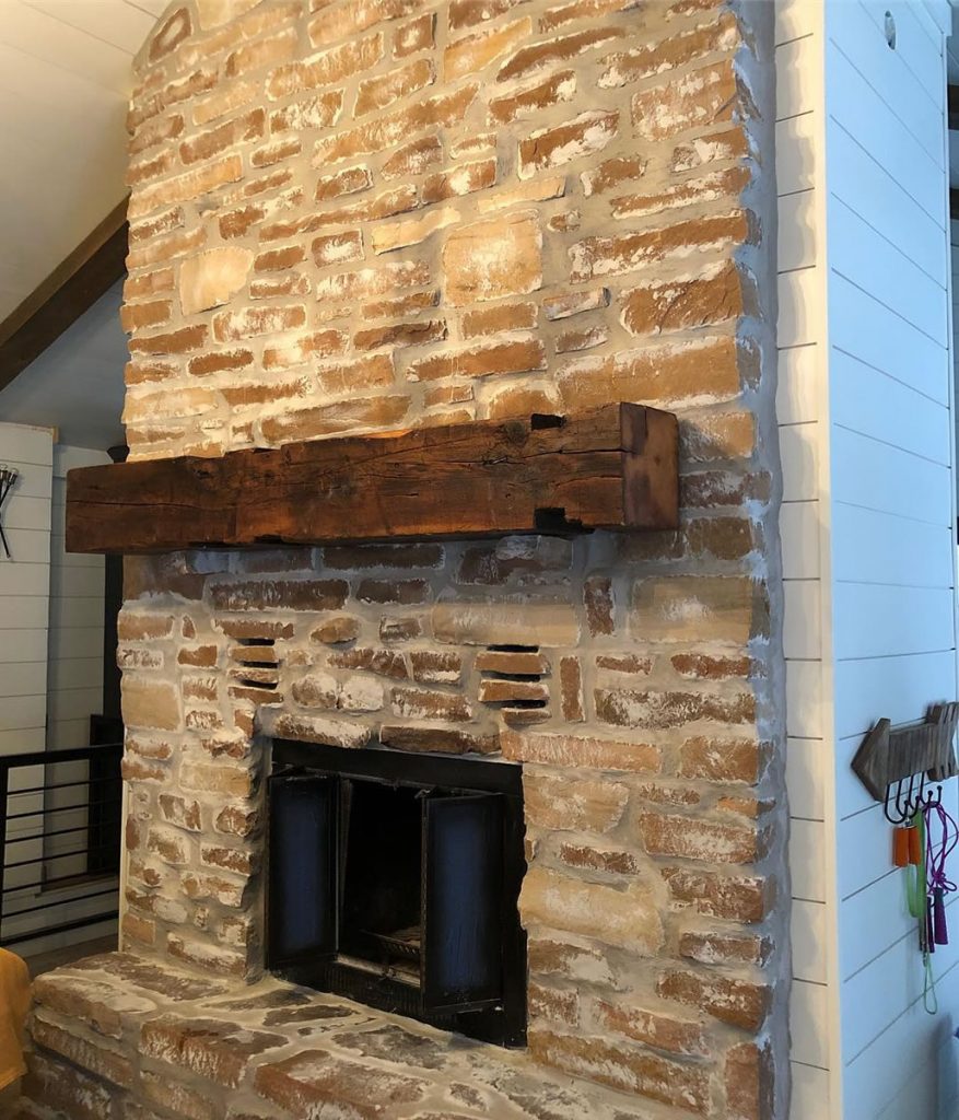 Half Log Mantle with or without Purlins Rustic and Beautiful! Choose your size 